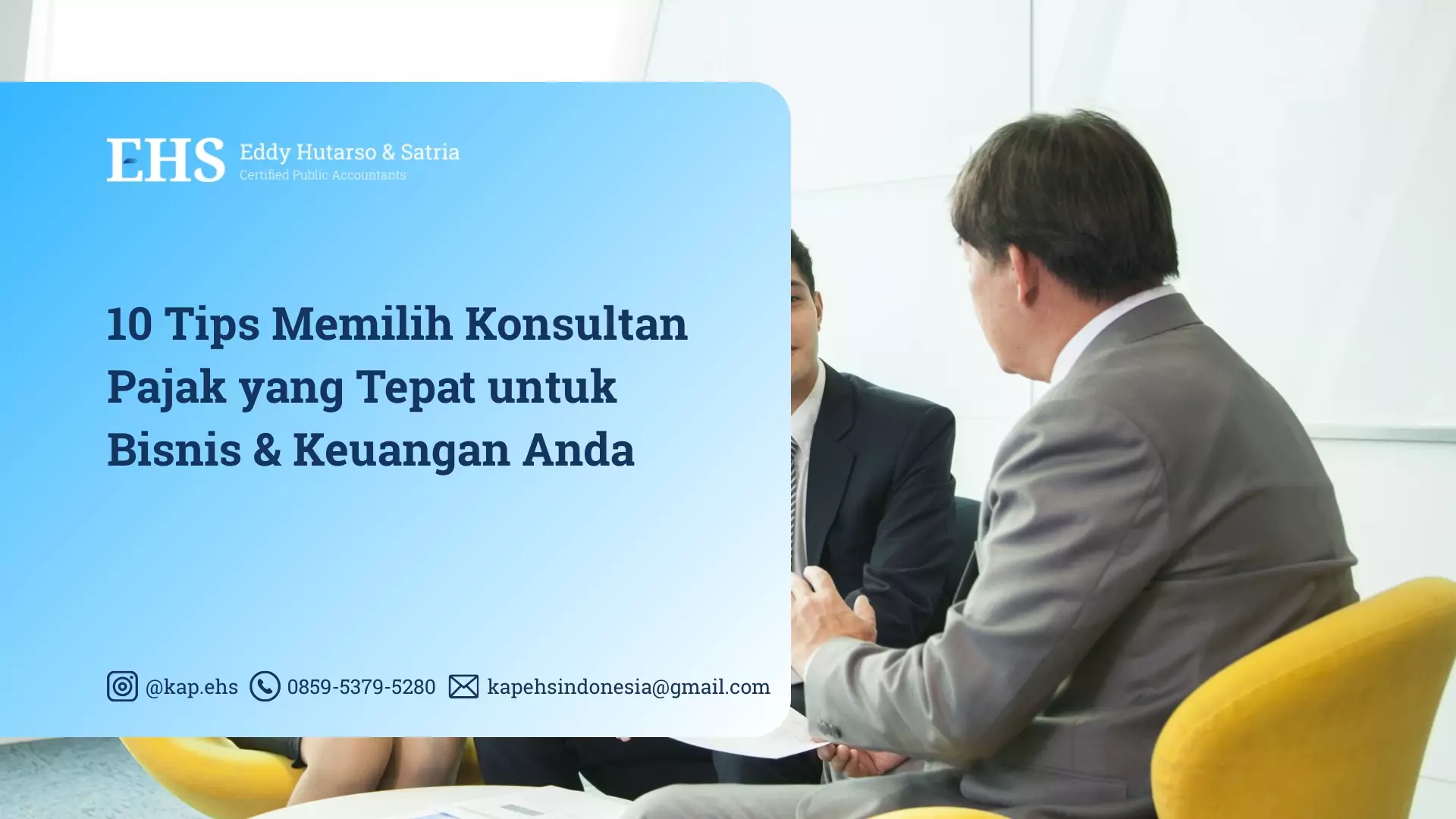 10 Tips Memilih Konsultan Pajak yang Tepat untuk Bisnis & Keuangan Anda