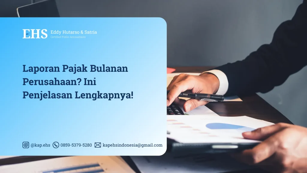 Laporan pajak bulanan perusahaan