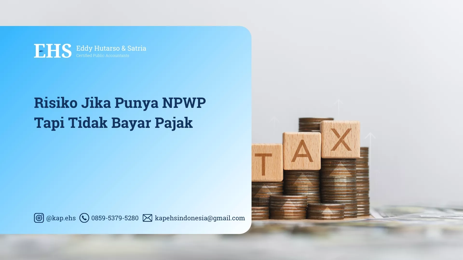 Risiko Jika Punya NPWP Tapi Tidak Bayar Pajak