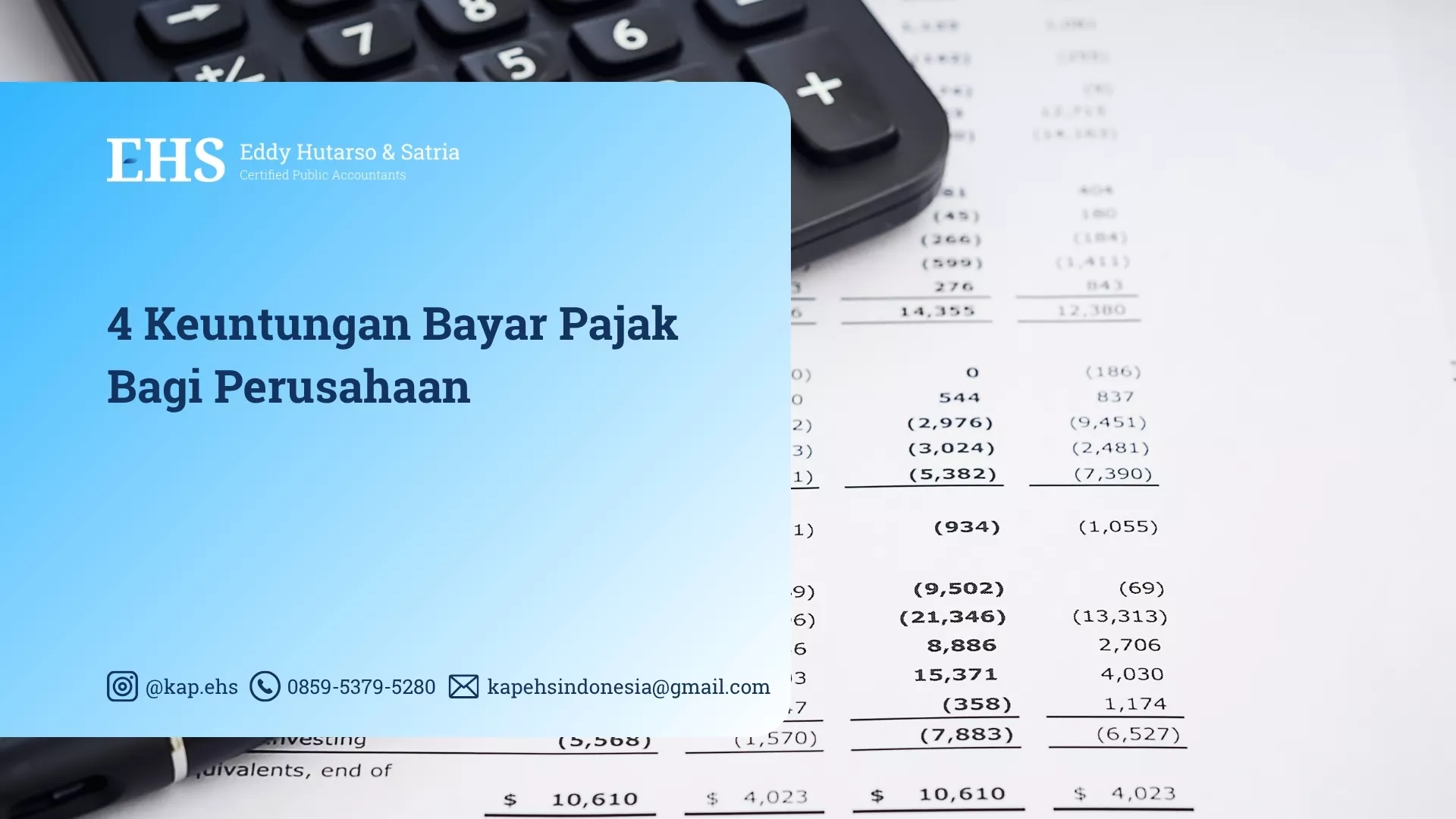 4 Keuntungan Bayar Pajak Bagi Perusahaan