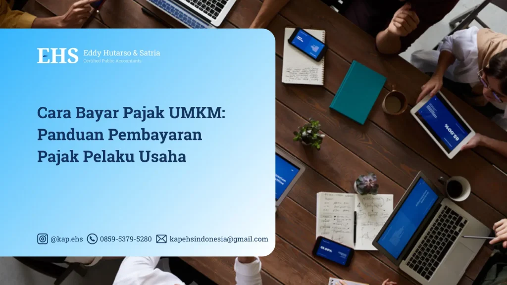 Cara Bayar Pajak UMKM