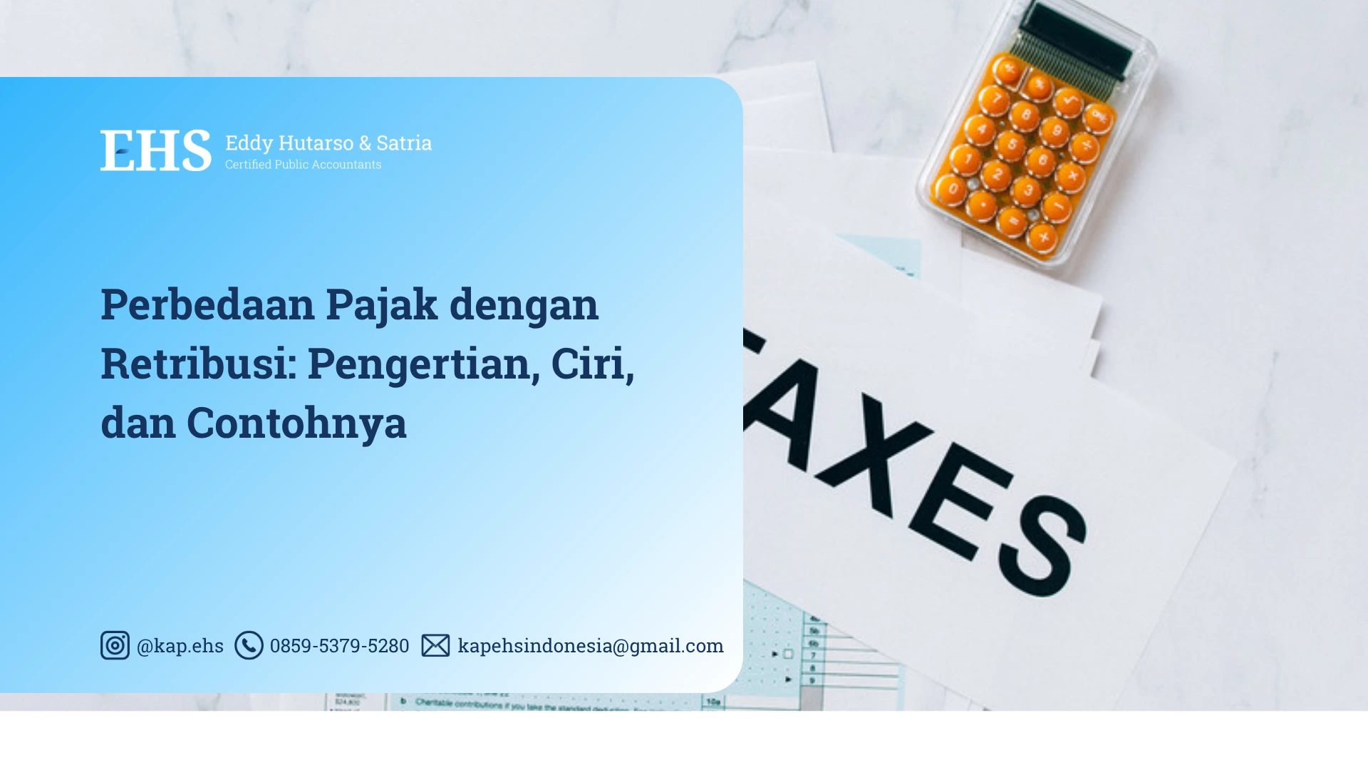 Perbedaan pajak dengan retribusi adalah